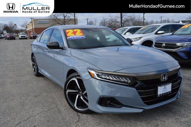 used 2022 Honda Accord Hybrid car, priced at $23,895