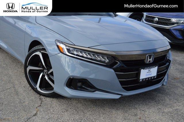 used 2022 Honda Accord Hybrid car, priced at $22,995