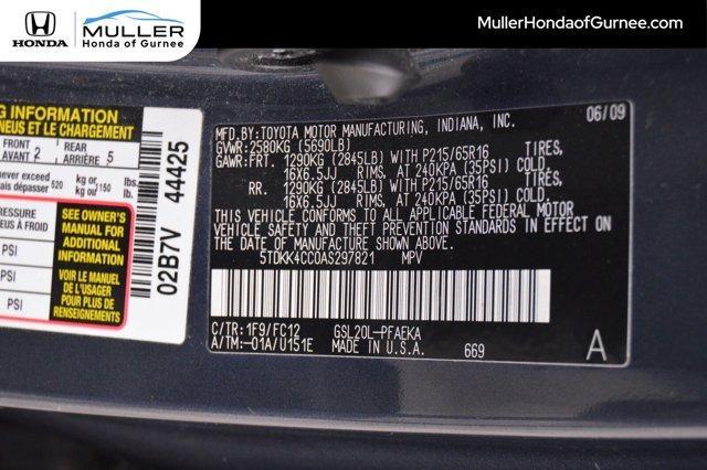 used 2010 Toyota Sienna car, priced at $7,995