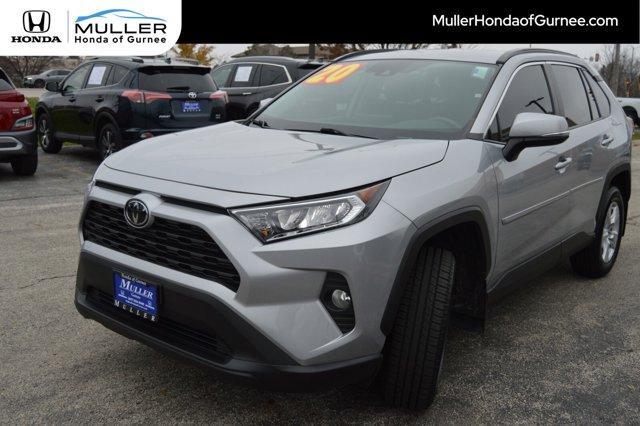 used 2020 Toyota RAV4 car, priced at $25,128