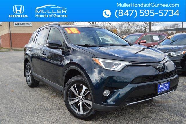 used 2018 Toyota RAV4 car, priced at $19,346