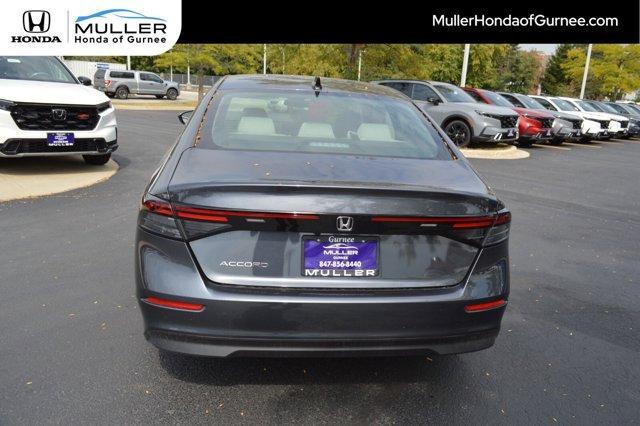 new 2025 Honda Accord car, priced at $30,279