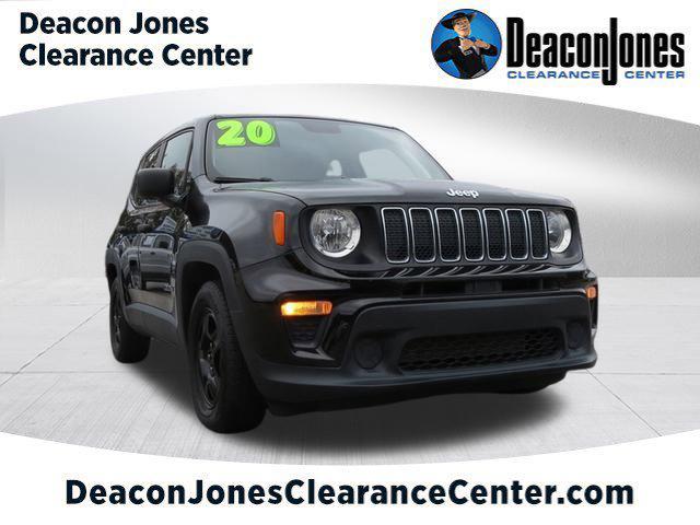 used 2020 Jeep Renegade car, priced at $15,900