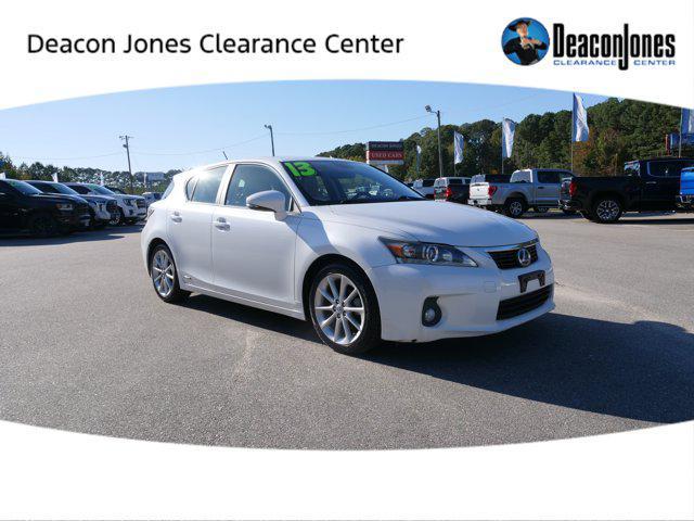 used 2013 Lexus CT 200h car, priced at $7,900