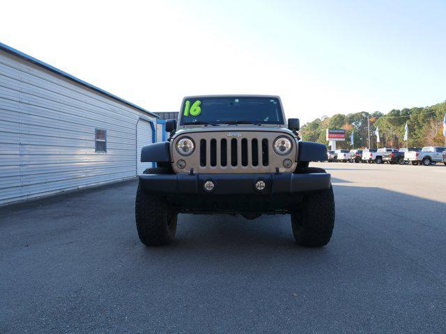 used 2016 Jeep Wrangler Unlimited car, priced at $20,900