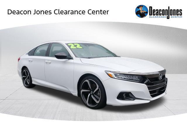 used 2022 Honda Accord car, priced at $27,900