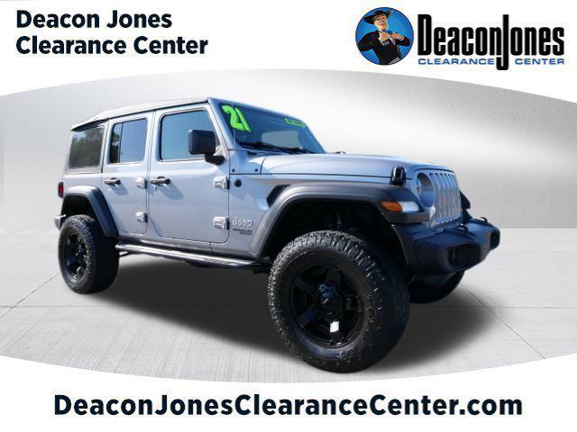 used 2021 Jeep Wrangler Unlimited car, priced at $29,900