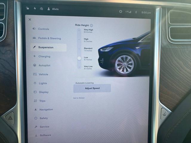 used 2017 Tesla Model X car, priced at $29,995