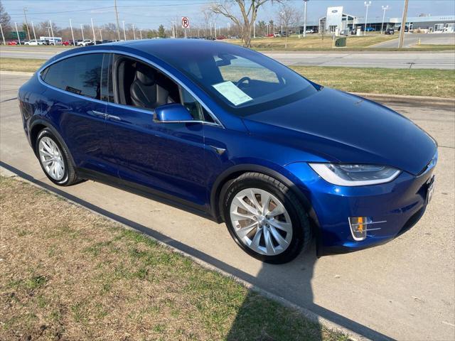 used 2017 Tesla Model X car, priced at $29,995