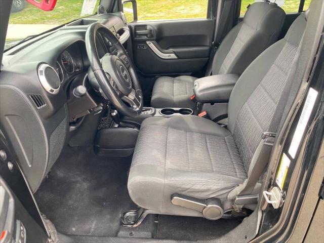 used 2011 Jeep Wrangler Unlimited car, priced at $15,900