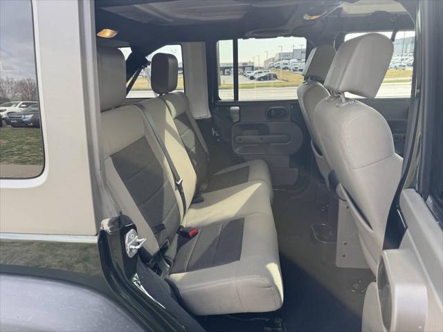used 2010 Jeep Wrangler Unlimited car, priced at $14,900
