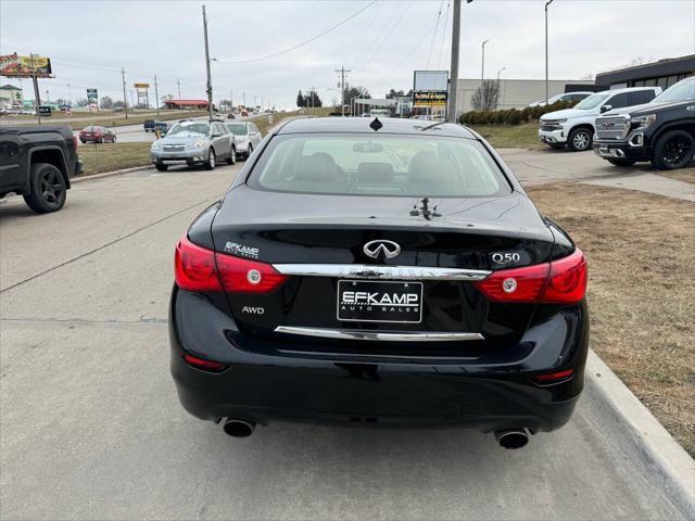 used 2014 INFINITI Q50 car, priced at $12,900