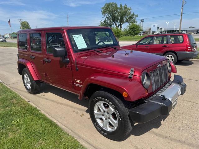 used 2013 Jeep Wrangler Unlimited car, priced at $16,950