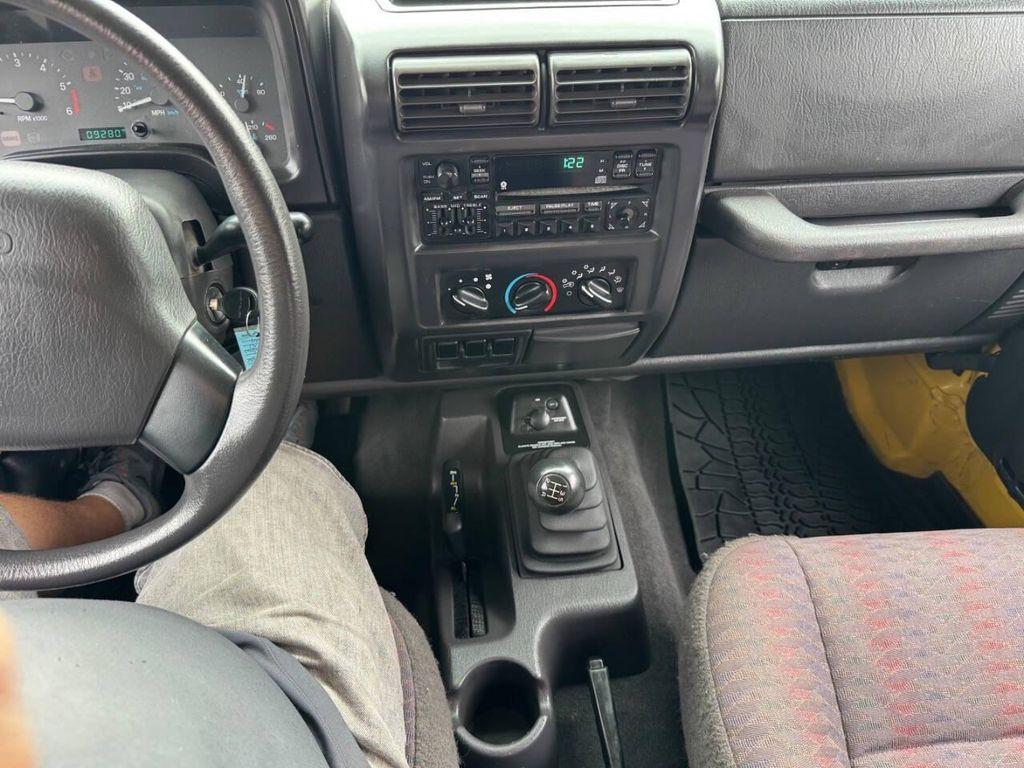 used 2000 Jeep Wrangler car, priced at $10,900