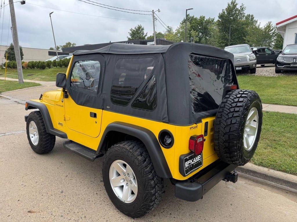 used 2000 Jeep Wrangler car, priced at $10,900