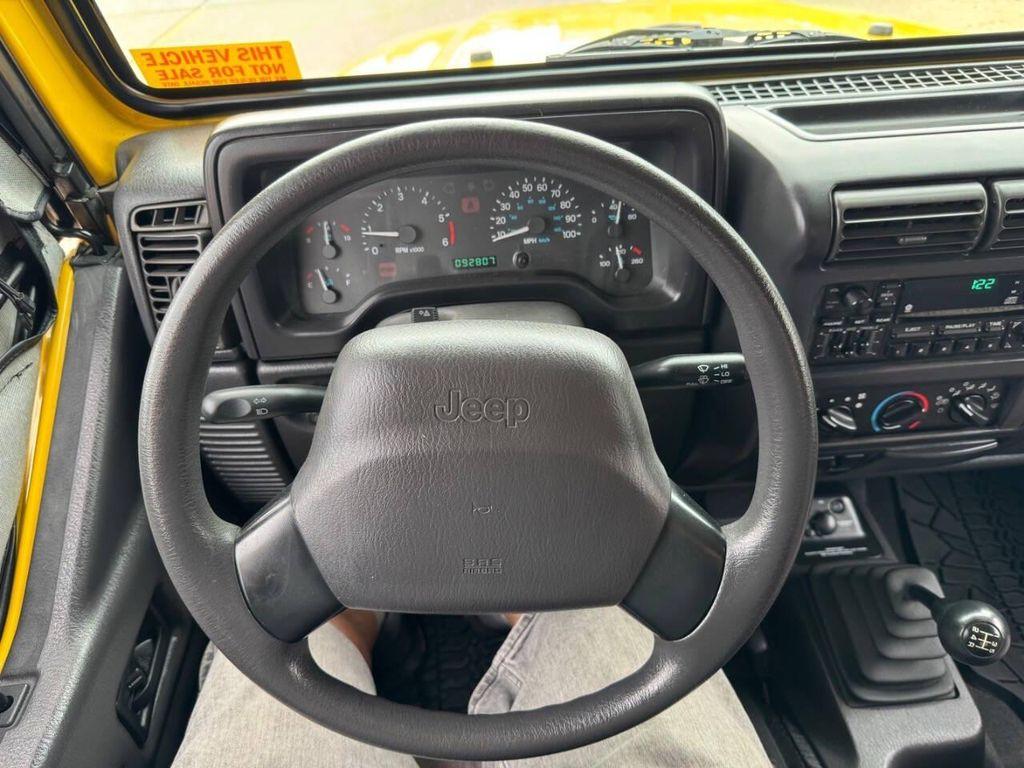 used 2000 Jeep Wrangler car, priced at $10,900
