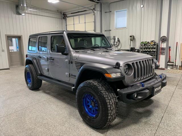 used 2018 Jeep Wrangler Unlimited car, priced at $34,500