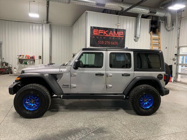 used 2018 Jeep Wrangler Unlimited car, priced at $34,500