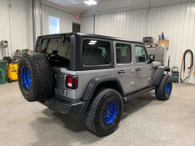 used 2018 Jeep Wrangler Unlimited car, priced at $34,500