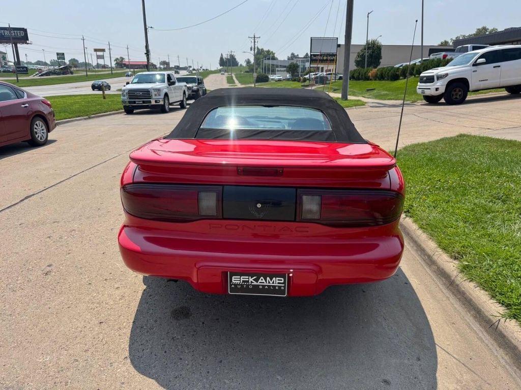 used 1995 Pontiac Firebird car, priced at $4,500