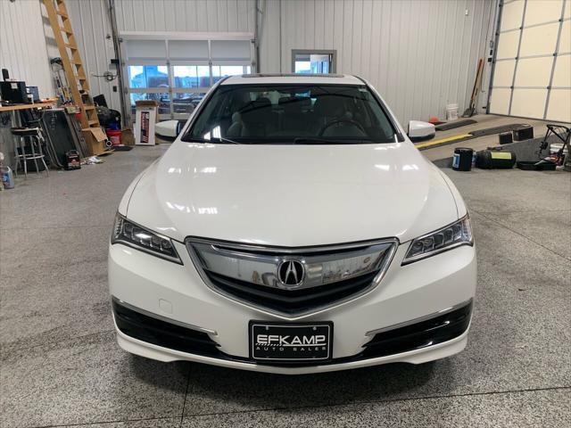 used 2015 Acura TLX car, priced at $15,500