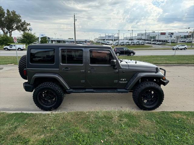 used 2017 Jeep Wrangler Unlimited car, priced at $28,500