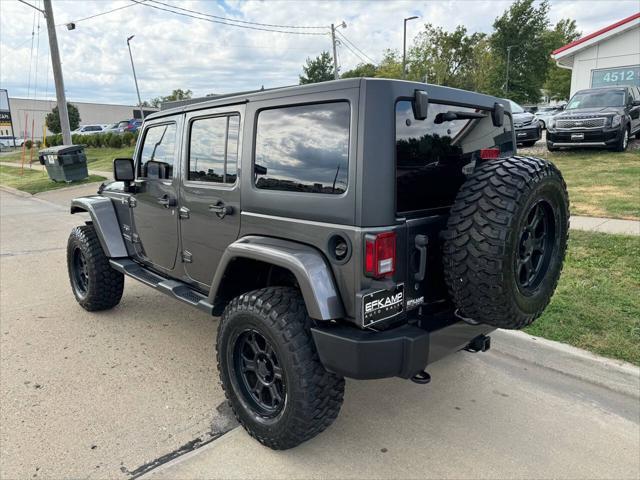 used 2017 Jeep Wrangler Unlimited car, priced at $28,500