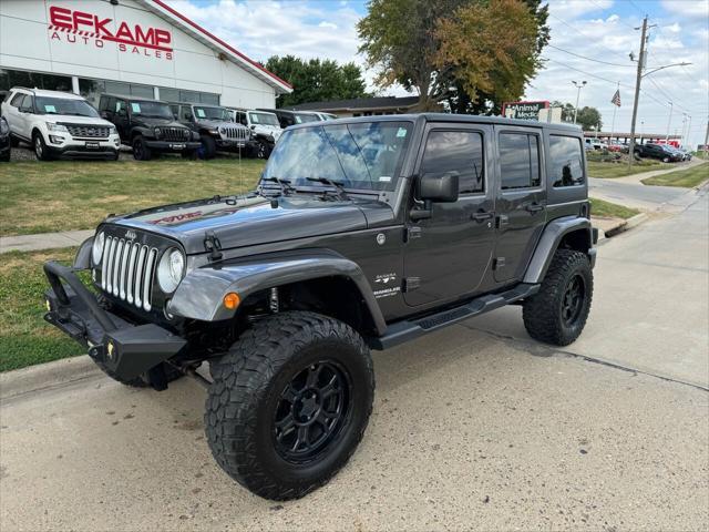 used 2017 Jeep Wrangler Unlimited car, priced at $28,500