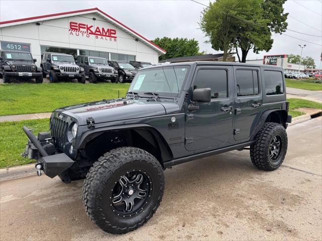 used 2016 Jeep Wrangler Unlimited car, priced at $23,900