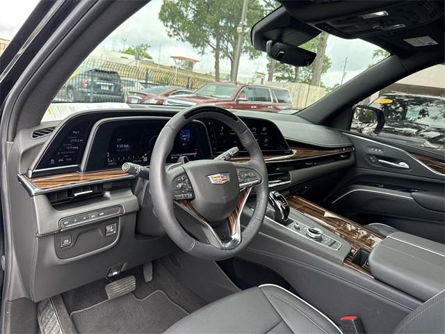 used 2023 Cadillac Escalade car, priced at $81,700