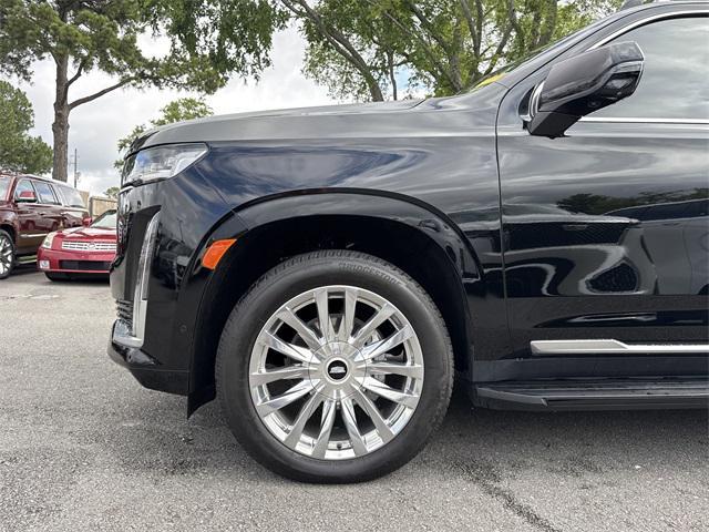 used 2023 Cadillac Escalade car, priced at $81,700