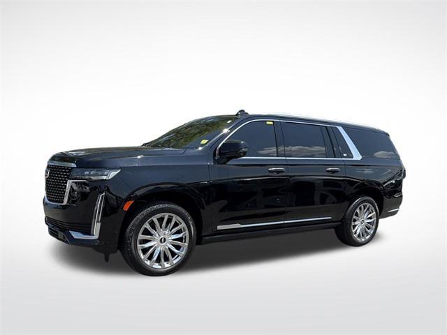 used 2021 Cadillac Escalade ESV car, priced at $53,500