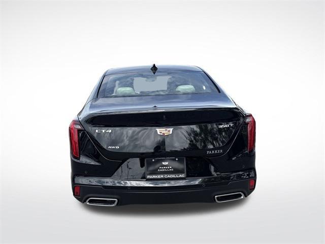 new 2025 Cadillac CT4 car, priced at $41,440