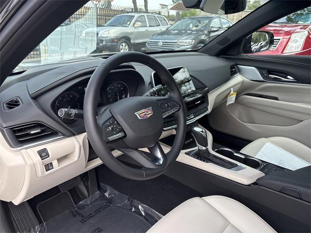 new 2025 Cadillac CT4 car, priced at $41,440