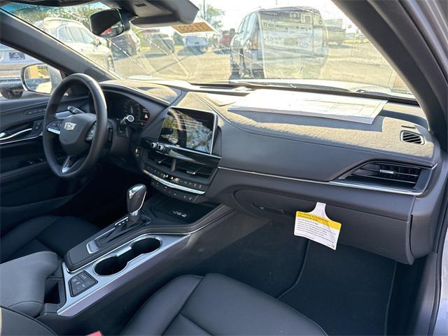 new 2025 Cadillac CT4 car, priced at $47,315