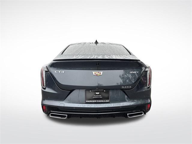 new 2025 Cadillac CT4 car, priced at $48,710