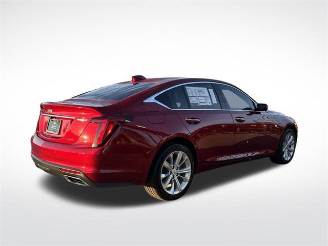 new 2025 Cadillac CT5 car, priced at $57,275