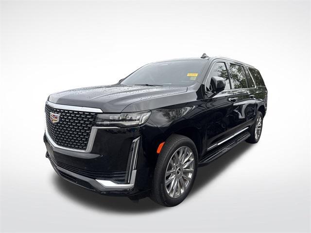 used 2021 Cadillac Escalade ESV car, priced at $62,500