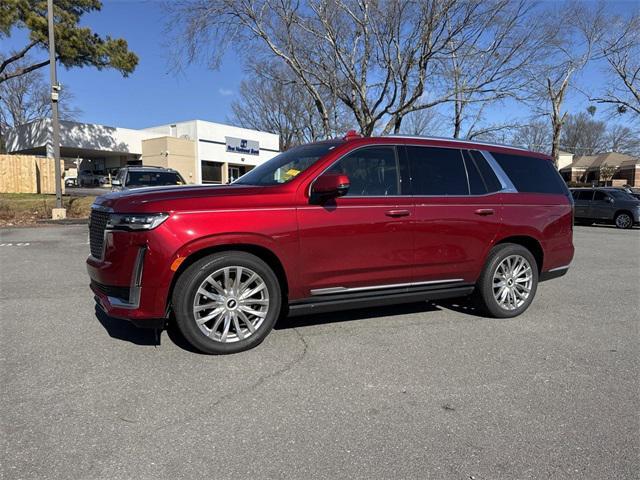 used 2021 Cadillac Escalade car, priced at $62,900