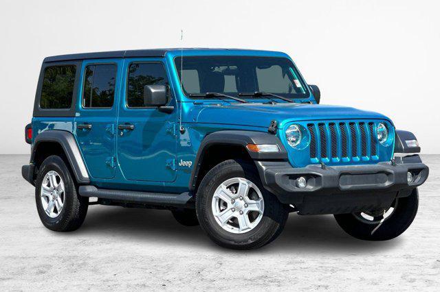 used 2020 Jeep Wrangler Unlimited car, priced at $31,491