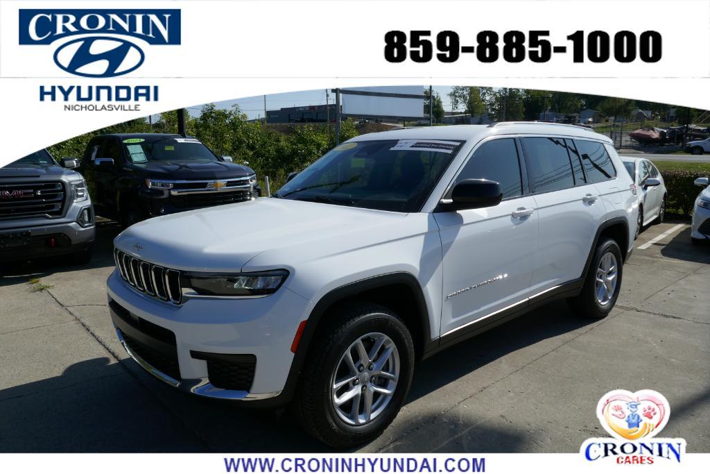 used 2022 Jeep Grand Cherokee L car, priced at $30,490