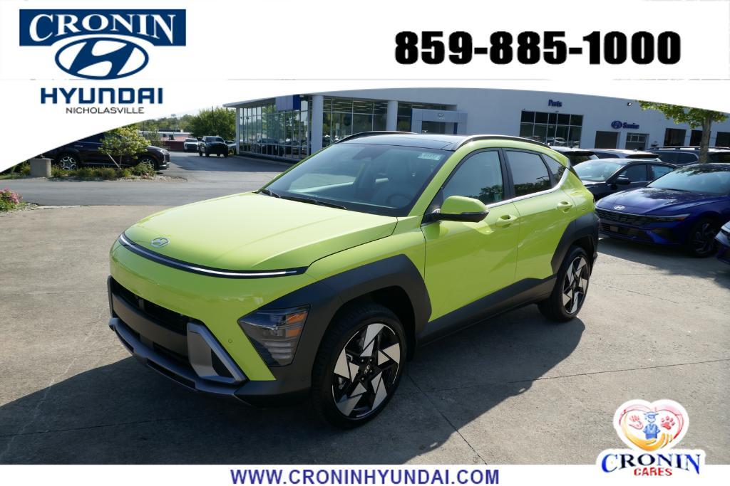 new 2025 Hyundai Kona car, priced at $34,442