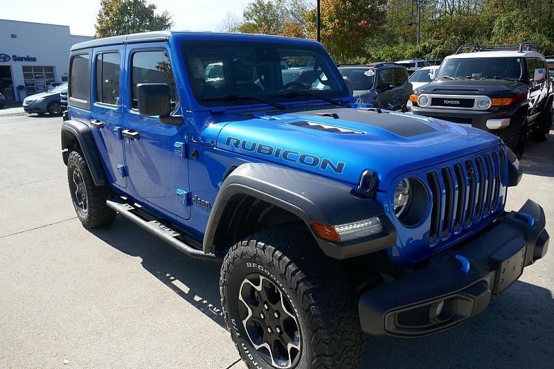 used 2021 Jeep Wrangler Unlimited 4xe car, priced at $37,990