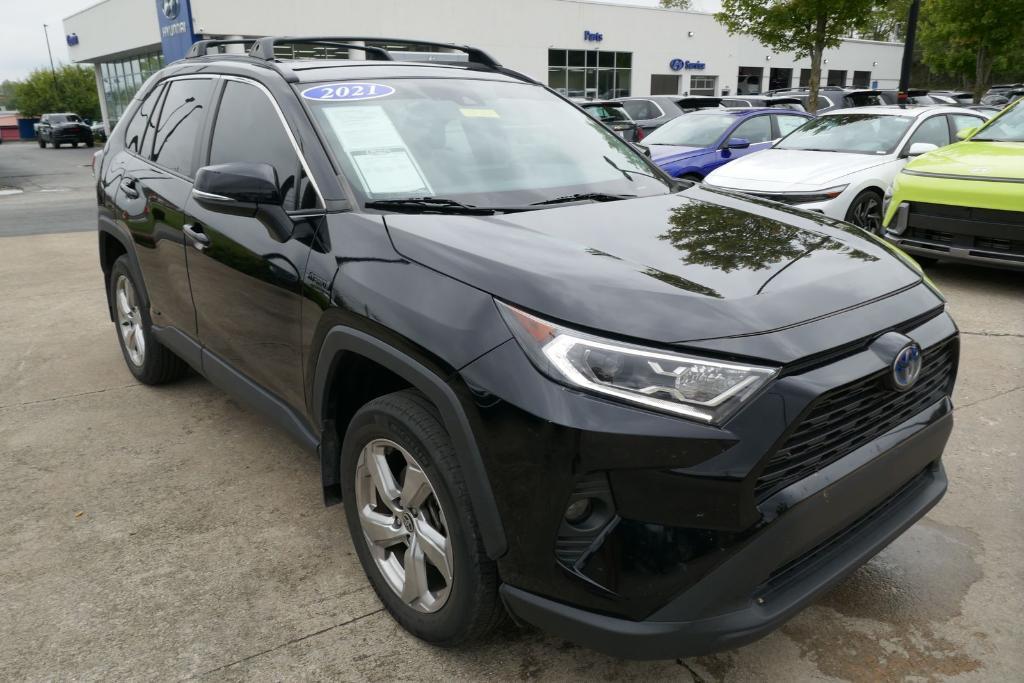 used 2021 Toyota RAV4 Hybrid car, priced at $24,490