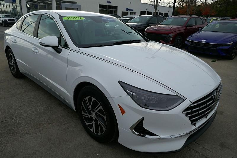 used 2023 Hyundai Sonata Hybrid car, priced at $23,990