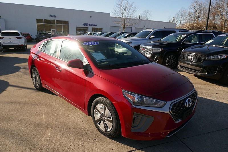 used 2021 Hyundai Ioniq Hybrid car, priced at $16,990