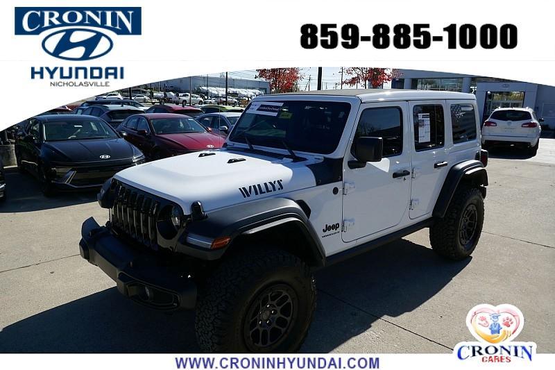 used 2023 Jeep Wrangler car, priced at $33,736