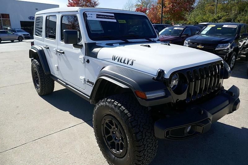 used 2023 Jeep Wrangler car, priced at $33,736