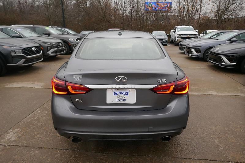 used 2019 INFINITI Q50 car, priced at $20,490