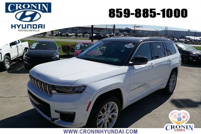 used 2021 Jeep Grand Cherokee L car, priced at $38,990